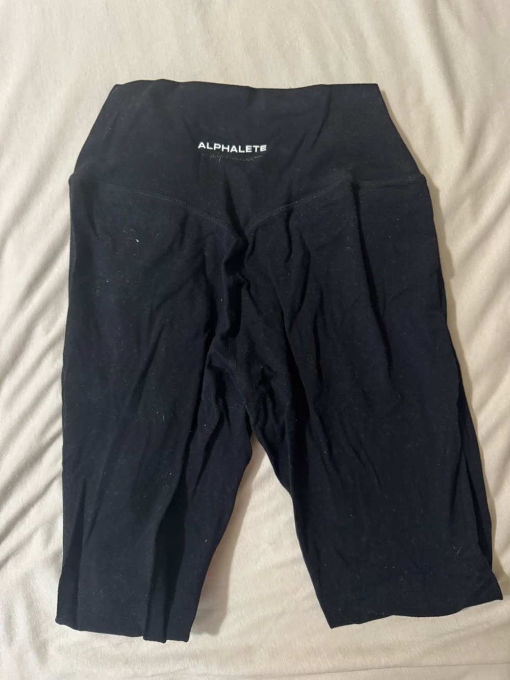 Alphalete Black High-Waist leggings